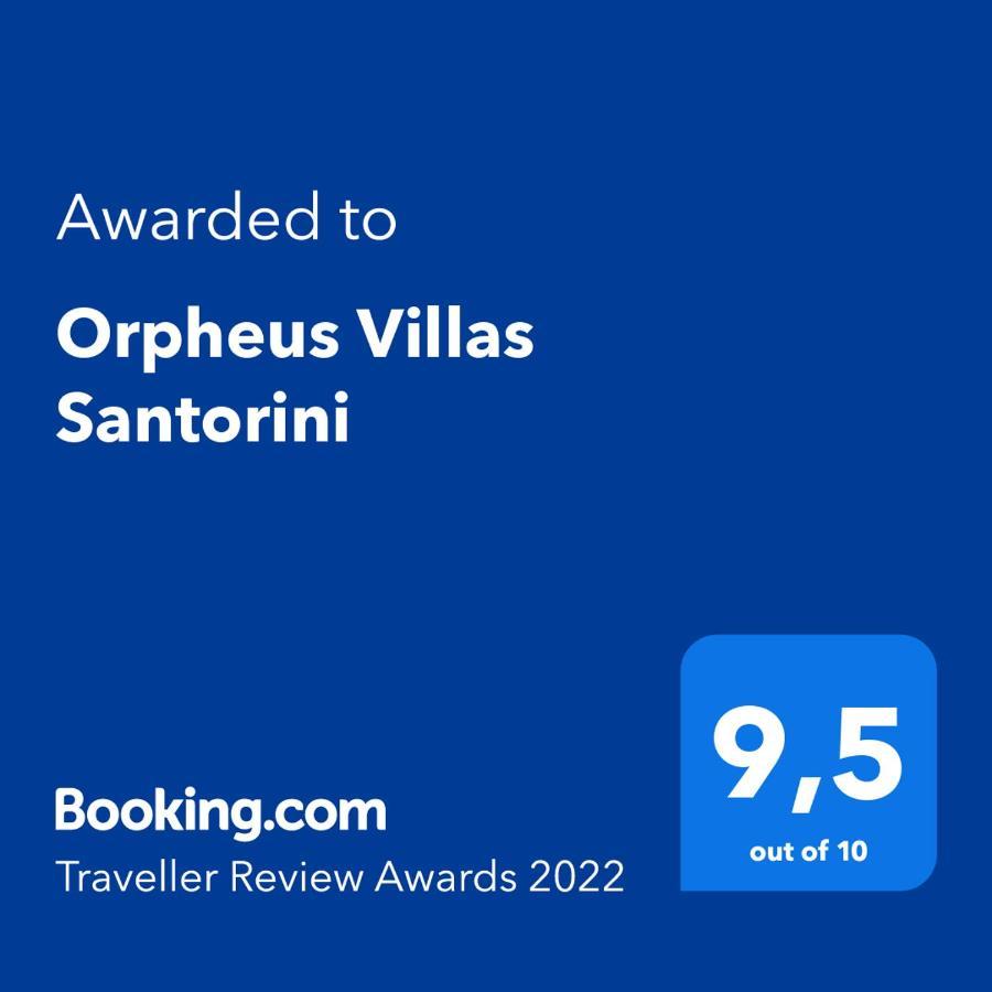 Villa Orpheus Santorini Megalochori  Luaran gambar